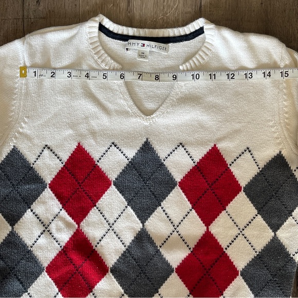 Tommy Hilfiger Long Sleeves Knitted Sweater Size Medium - Picture 3 of 11